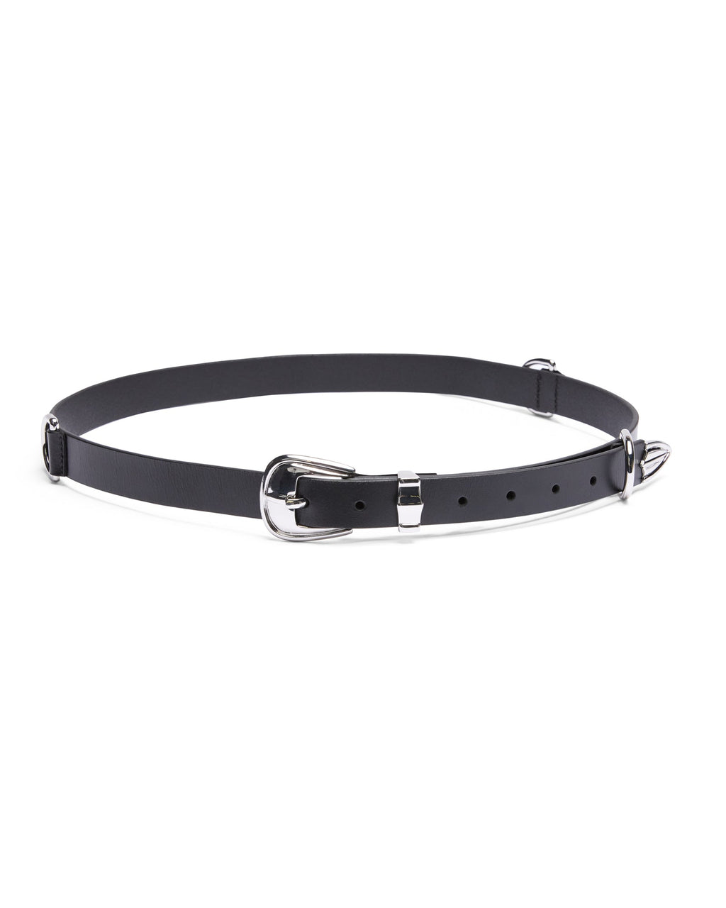 Klassik Belt Black/silver Fitted Accessories - Black