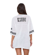 Womens Derby Boyfriend Ss Jersey Camo Shell Relaxed Tees - Green