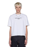 Mens Force Quit Ss Halen Tee Off White Boxy Tees - Beige