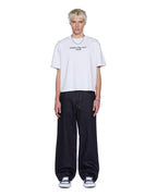 Mens Force Quit Ss Halen Tee Off White Boxy Tees - Beige