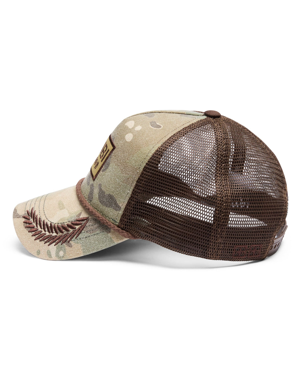 State Camo Trucker Regular Headwear - Green