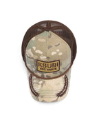 State Camo Trucker Regular Headwear - Green