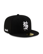 Ksubi X New Era 59fifty Fitted Cap Black Headwear - Black