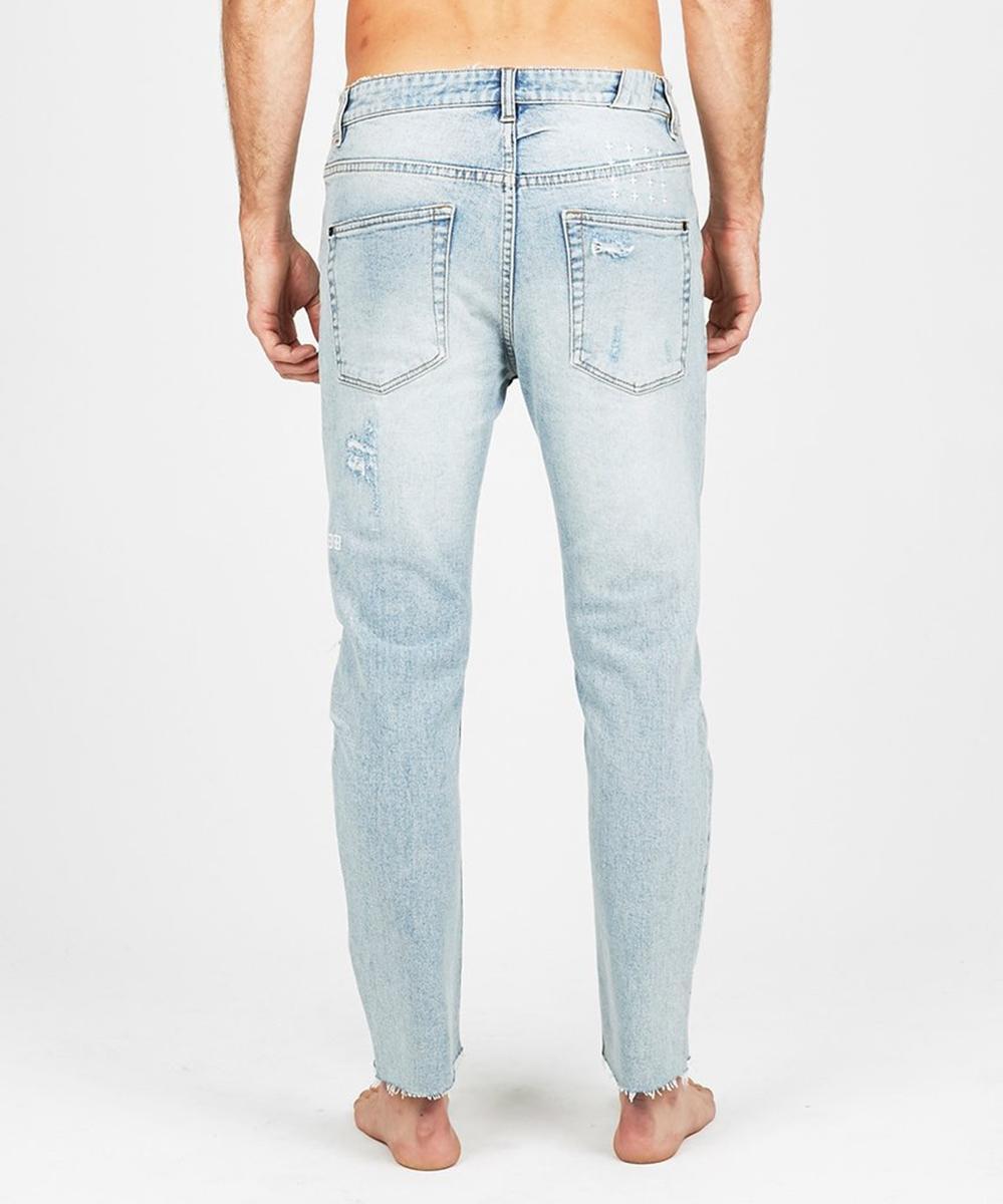 Mens Chitch Chop Slice N Dice Slim Denim Jeans - Denim