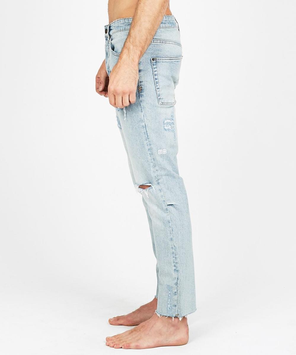 Mens Chitch Chop Slice N Dice Slim Denim Jeans - Denim