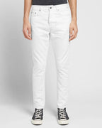 Mens Wolfgang Stark Tapered Denim Jeans - White