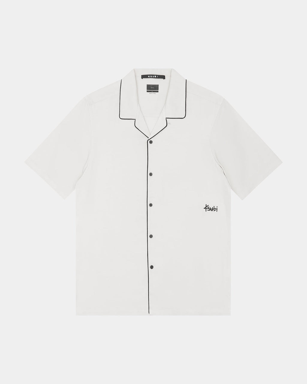 Mens 1999 Downtown Ss Shirt Grey Regular Shirts - Grey