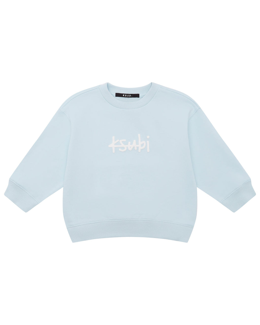 Kids 1999 Lil Biggie Crew Shallows Oversized Fleece - Blue