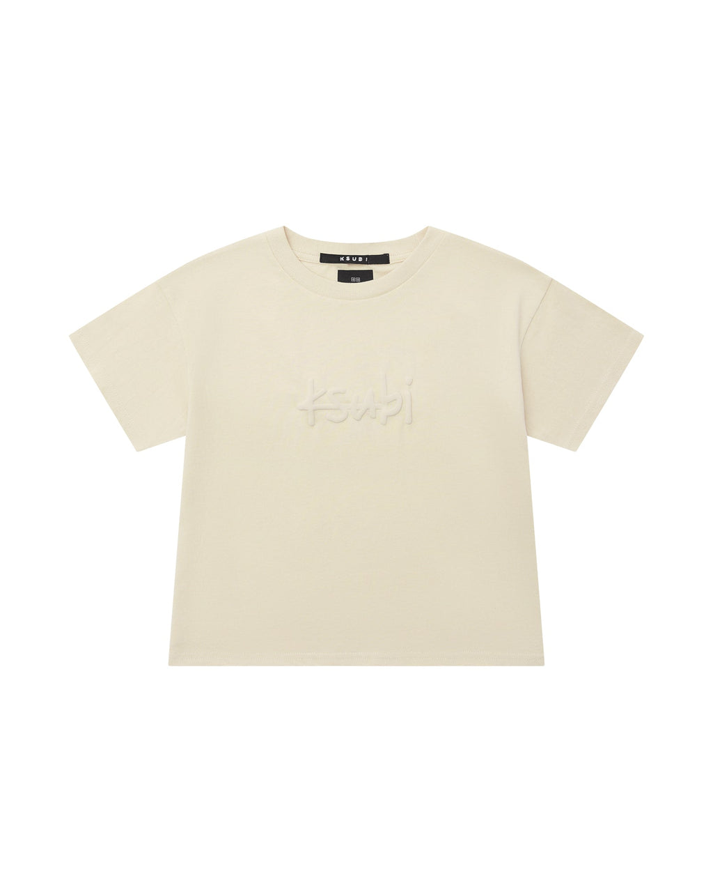 Kids 1999 Lil Biggie Ss Tee Desert Oversized Tees - Tan
