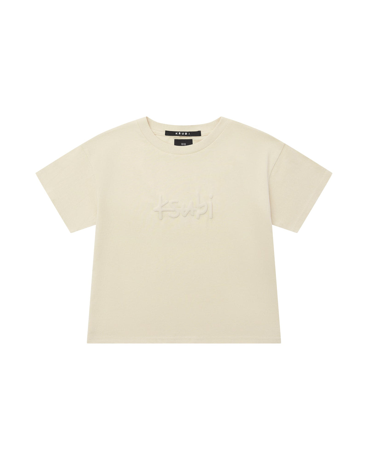 Kids 1999 Lil Biggie Ss Tee Desert Oversized Tees - Tan