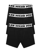 Royalty Boxer Brief 3 Pack Black Underwear - Black