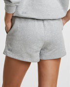 Womens 3 X 4 Trak Short Grey Marl Relaxed Walkshorts - Grey