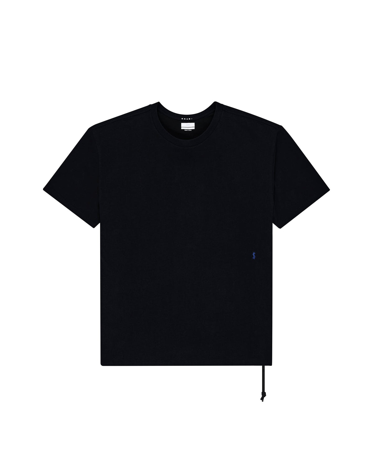 Mens 4x4 Paise Biggie Ss Tee Cobalt Black Regular Tees - Black