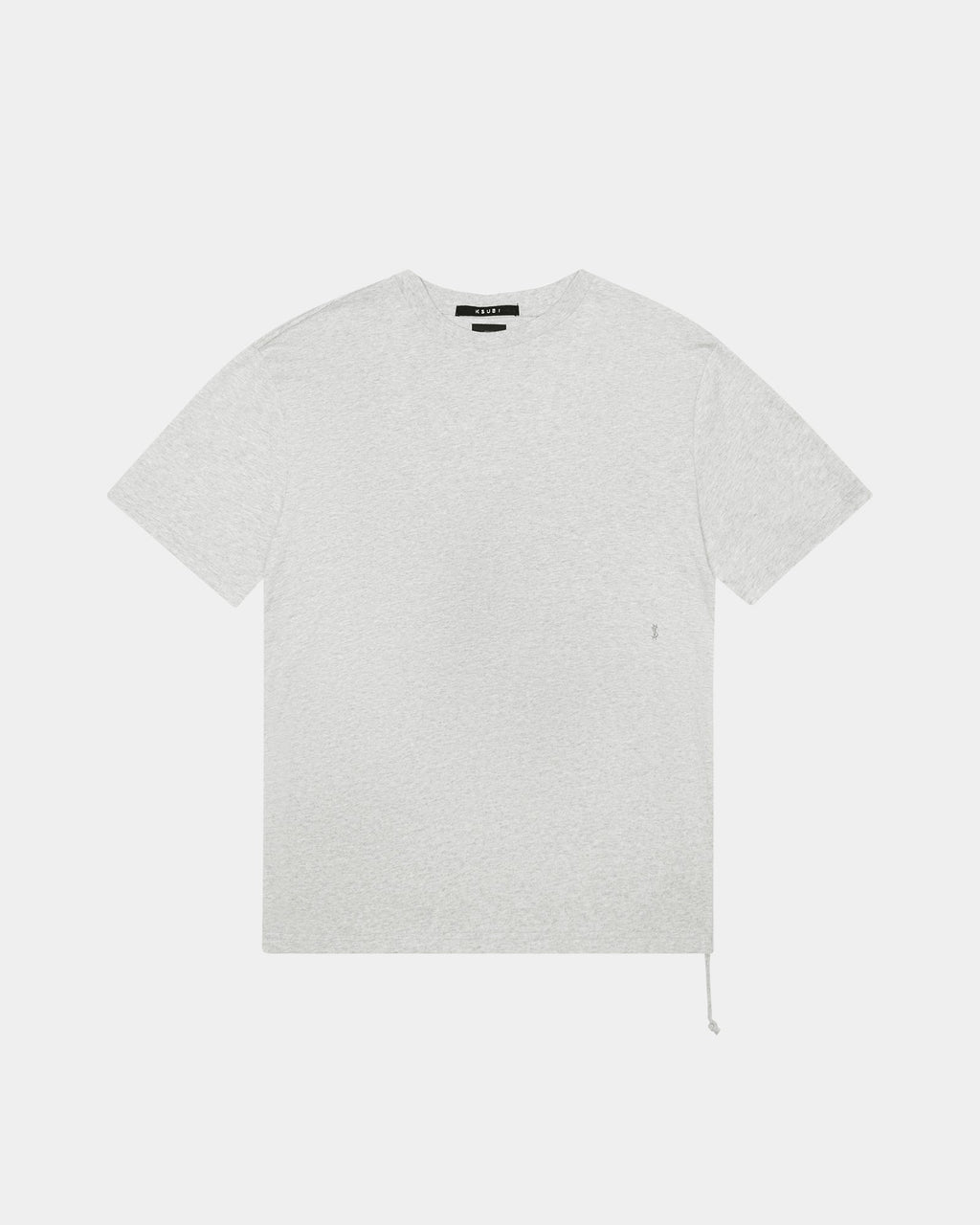 Mens 4 X 4 Biggie Ss Tee Grey Marle Oversized Tees - Grey
