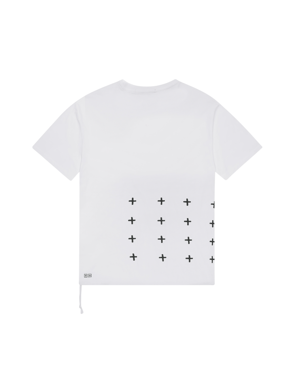 Mens 4 X 4 Biggie Ss Tee Optic White Oversized Tees - White