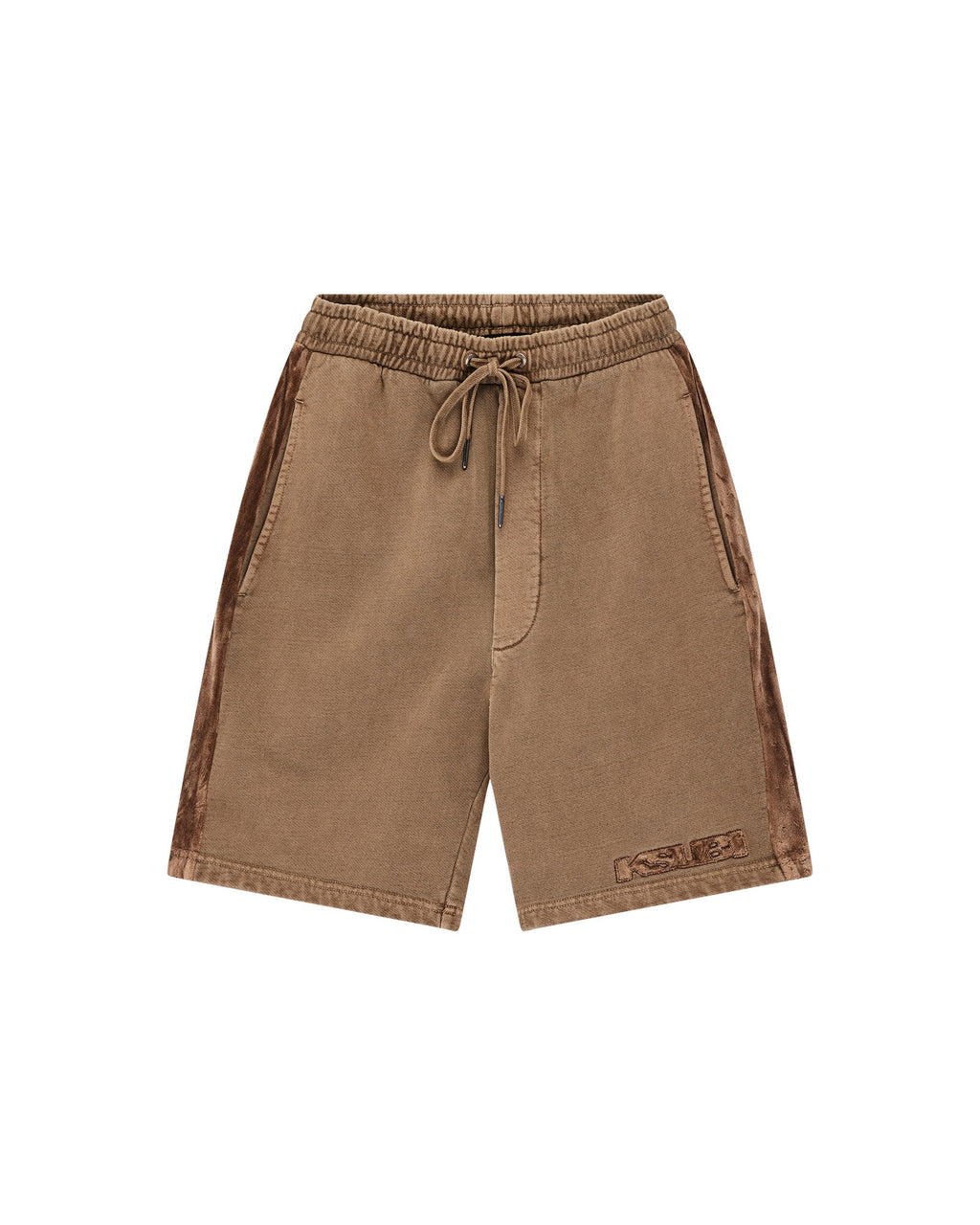 Mens 4x4 Luxe Synthesis Trak Short Espresso Regular Walkshorts - Brown