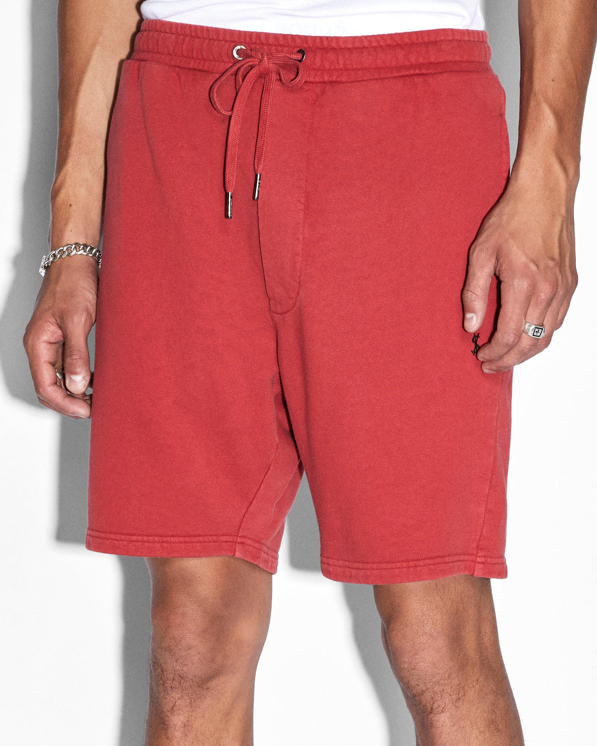 Mens 4x4 Trak Short Crimson Relaxed Walkshorts - Red