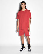 Mens 4x4 Trak Short Crimson Relaxed Walkshorts - Red