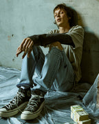 Mens Hazlow Enjoy Straight Denim Jeans - Denim