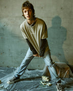 Mens Hazlow Enjoy Straight Denim Jeans - Denim