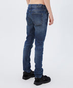 Mens Chitch Breaker Blue Slim Denim Jeans - Denim