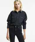 RELAXO SHIRT DUSTED BLACK