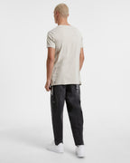 Mens Bullet Crop Asphalt Relaxed Denim Jeans - Black