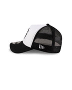 Ksubi X New Era 9forty A-frame Trucker Cap Black/white Headwear - Black