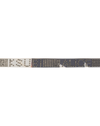 Ksubi X Alice Hollywood Leather Studded Flag Belt Accessories - Multi Colour