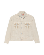 Mens Ksubi X Alice Hollywood Oh G Jacket Ivory Regular Jackets - Beige