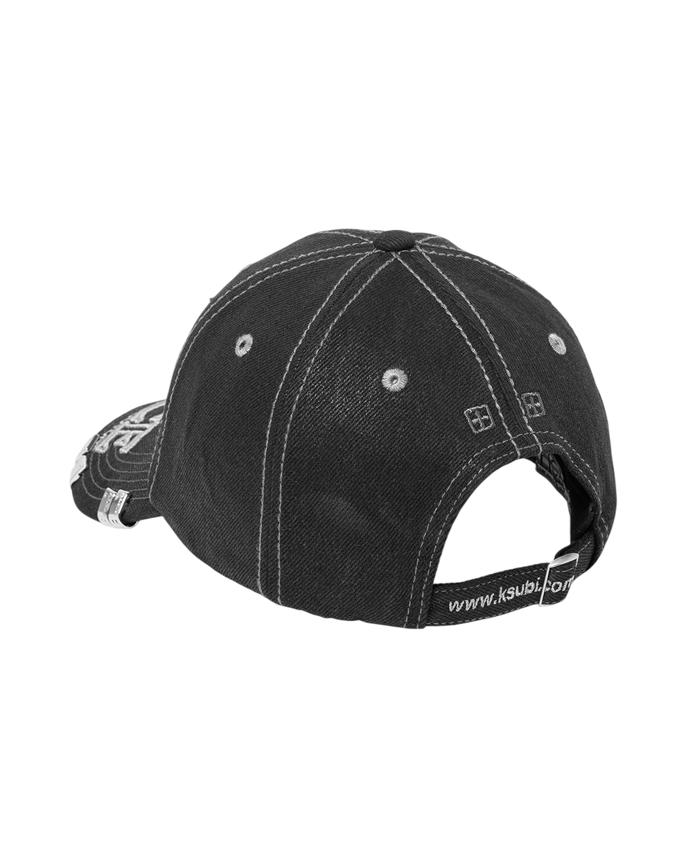 Ksubi X Alice Hollywood Atelier Cap Black Wax Headwear - Black