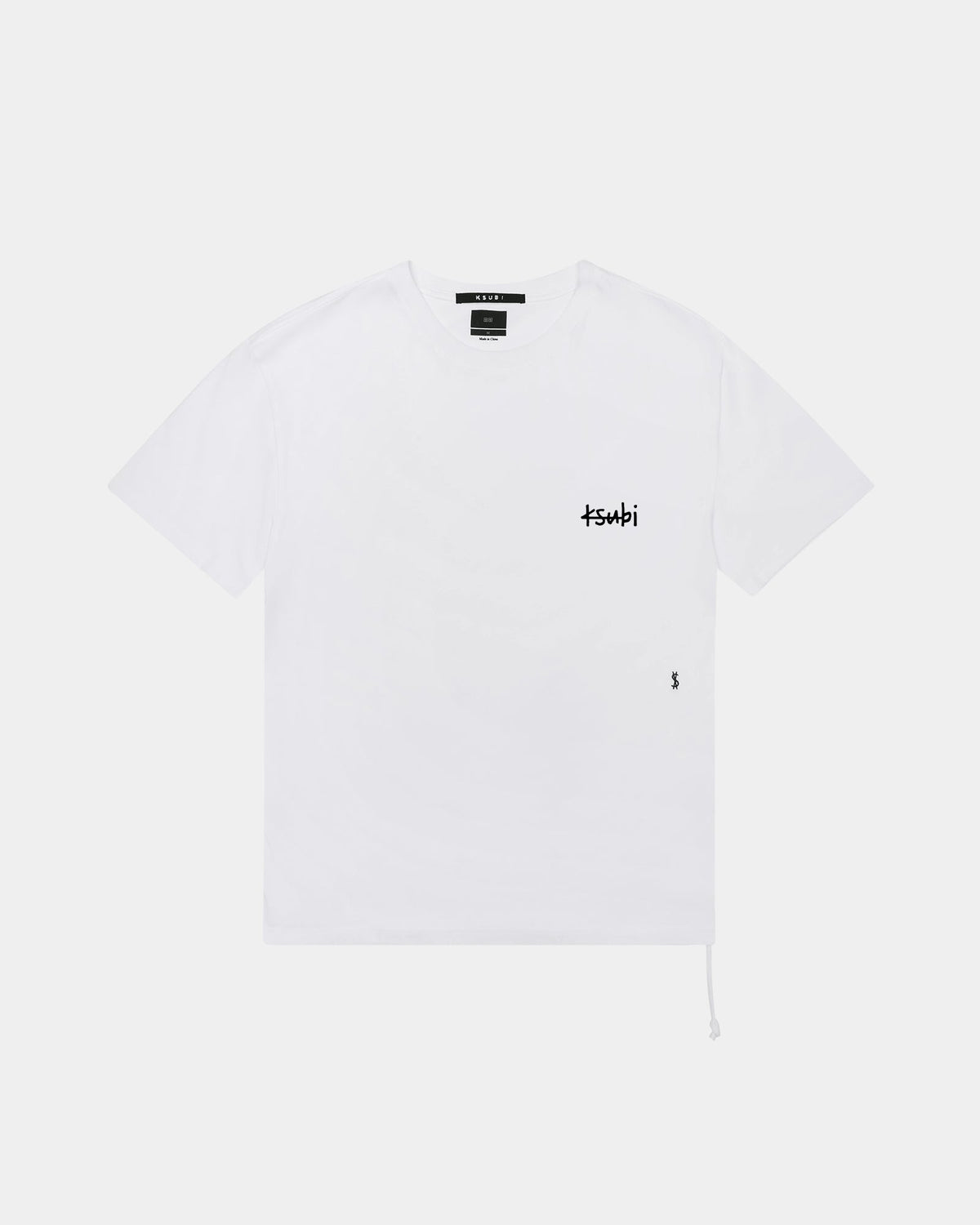 Mens All Day Biggie Ss Tee White Oversized Tees - White