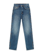 Mens Anti K Antique Kraft Relaxed Denim Jeans - Denim