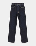 Mens Anti K Rinsed Relaxed Denim Jeans - Denim