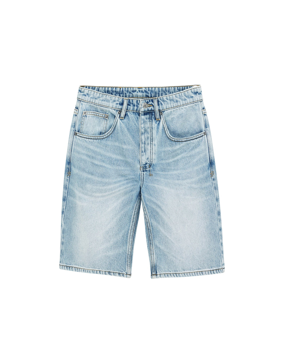 Mens Anti K Short Siberia Relaxed Walkshorts - Denim