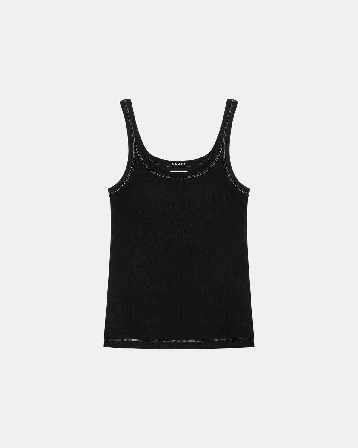 Womens Arise Tank Top Black Fitted Fashion Tops - Black