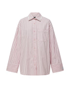 Womens Astra Ls Shirt Candy Oversized Shirts - Pink