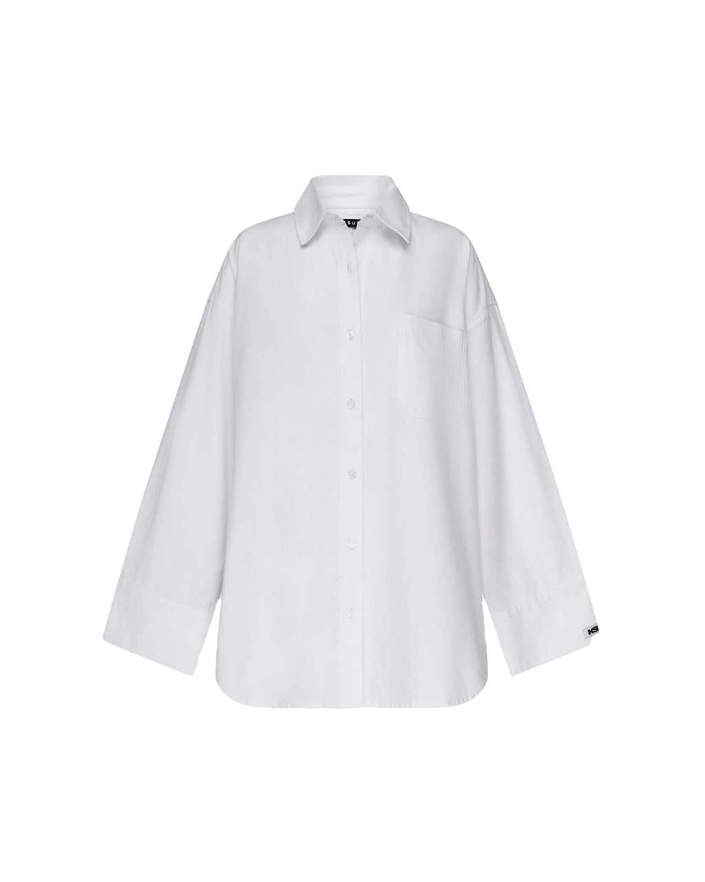 Womens Astra Ls Shirt White Oxford Regular Shirts - White