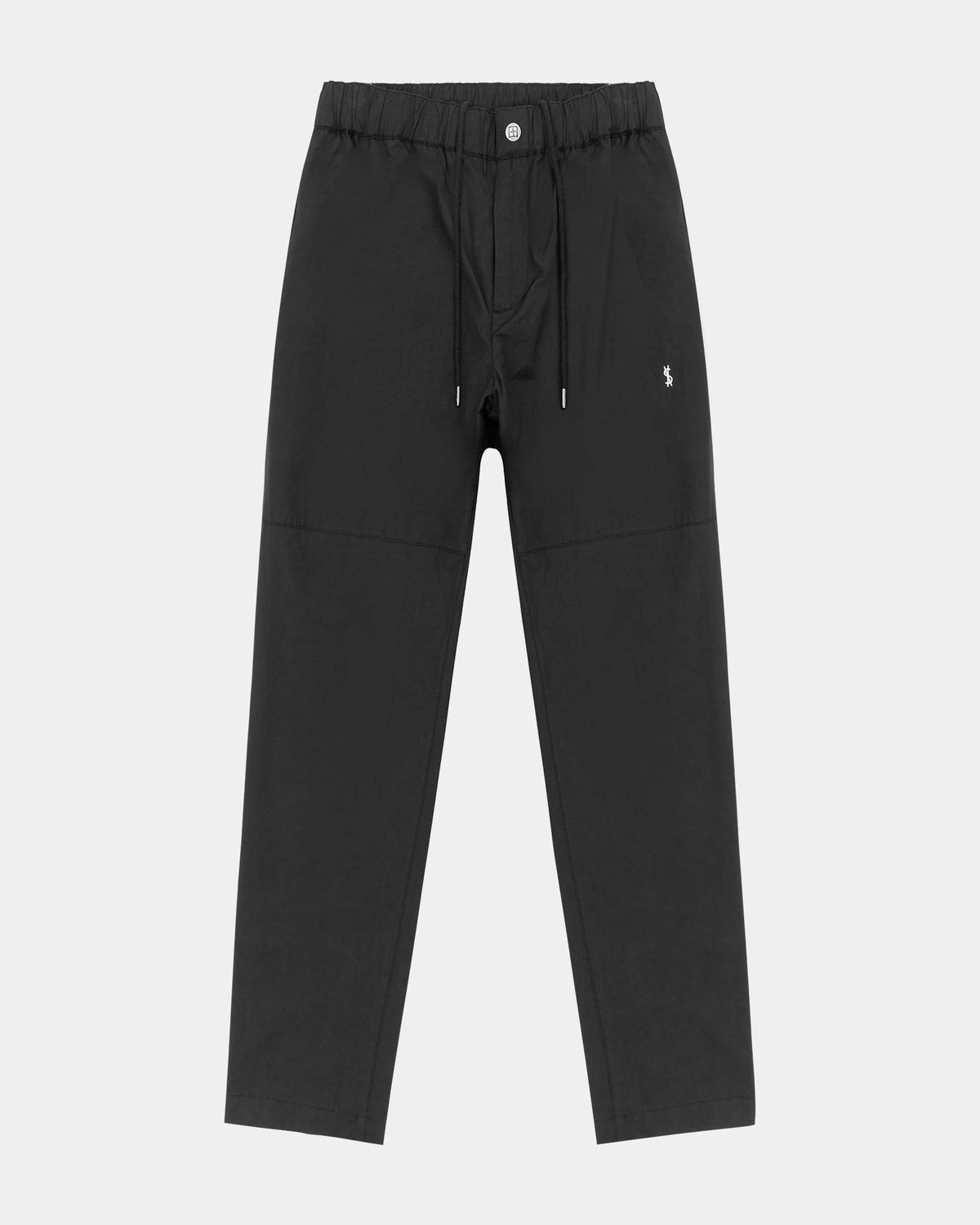 Mens Axiom Pant Jet Black Relaxed Tapered Pants - Black