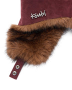 Trapper Hat Merlot Flock Headwear - Burgundy