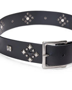 Paise Studded Belt Accessories - Black