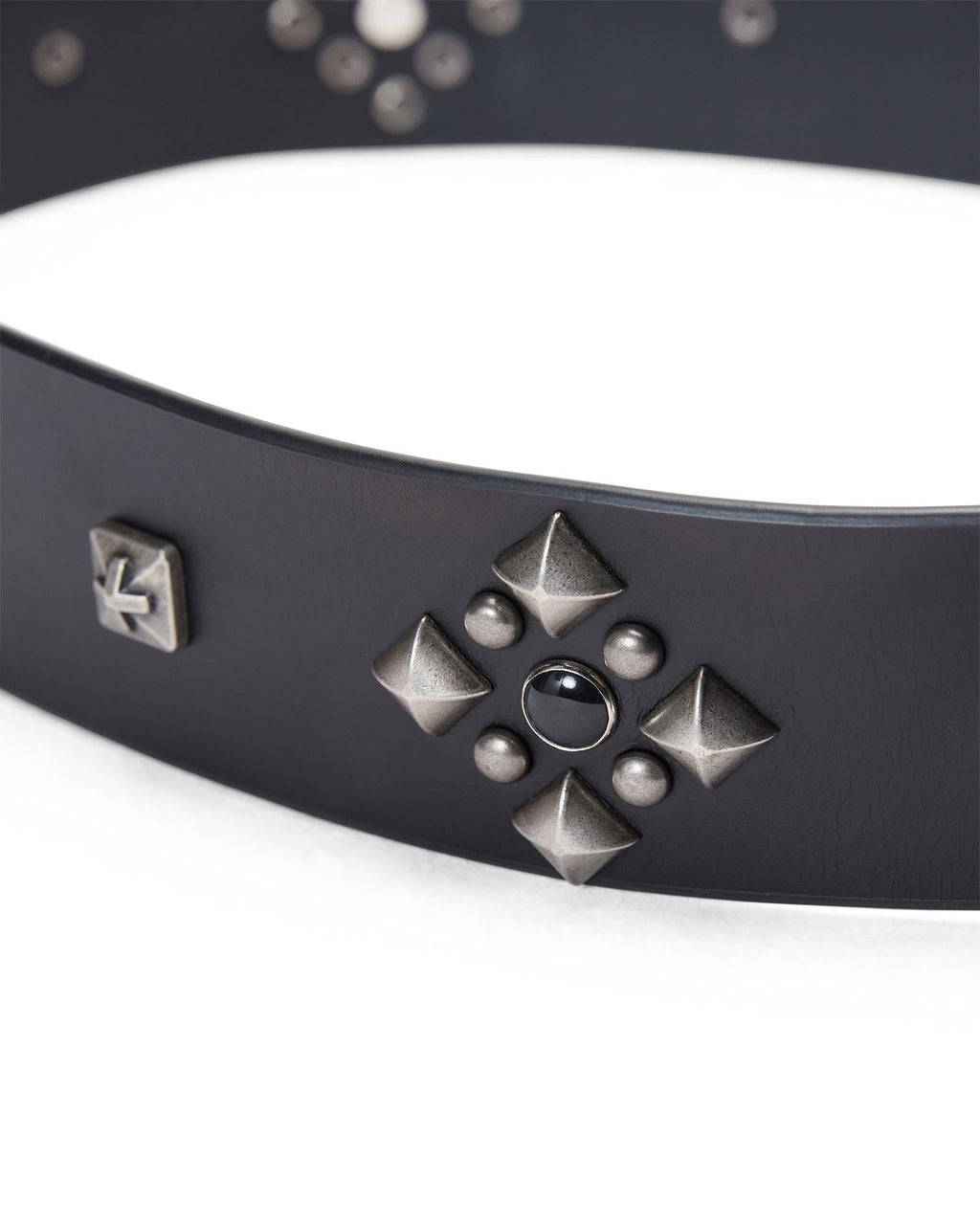 Paise Studded Belt Accessories - Black
