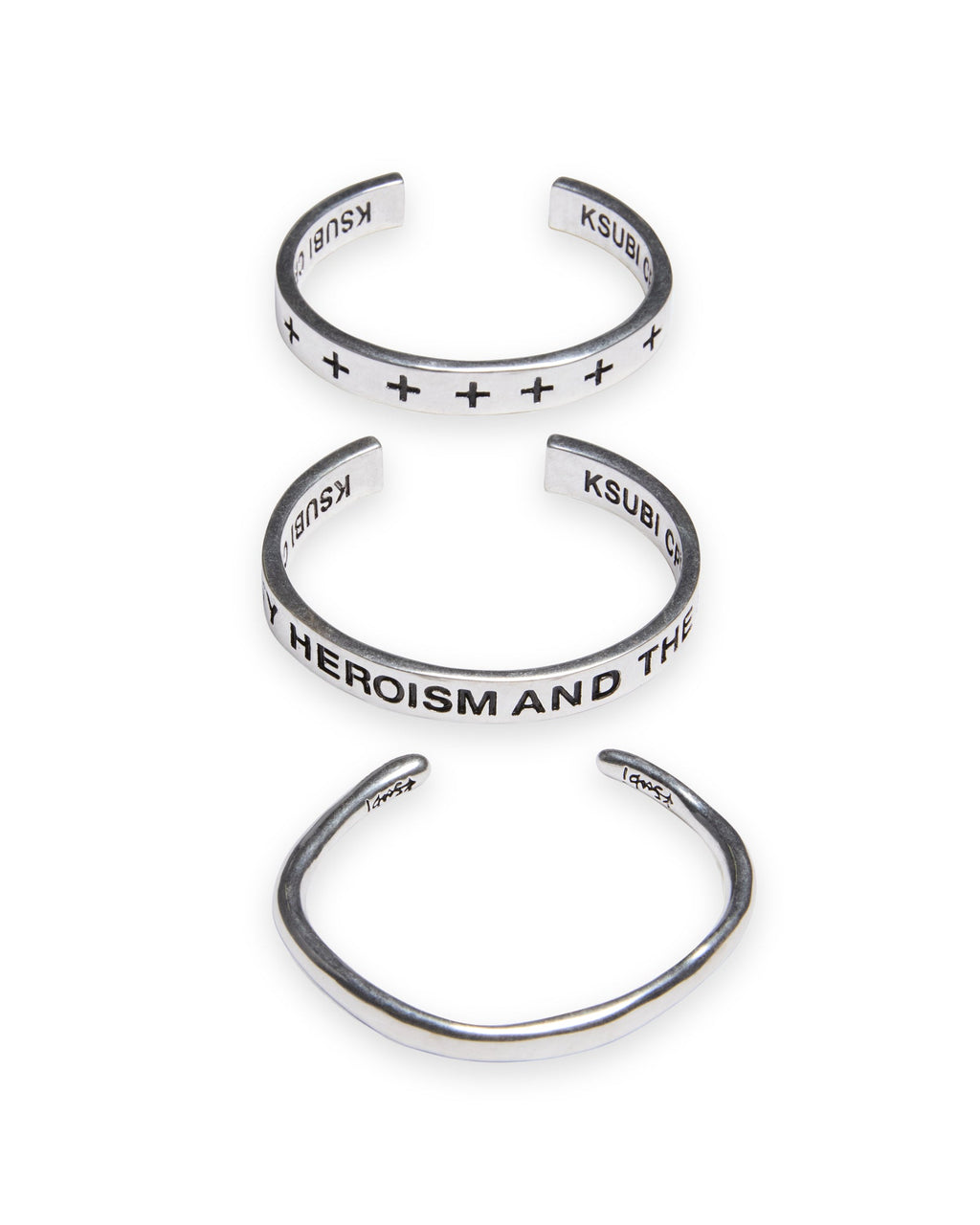 Royalty Cuff Silver Regular Jewellery - Silver