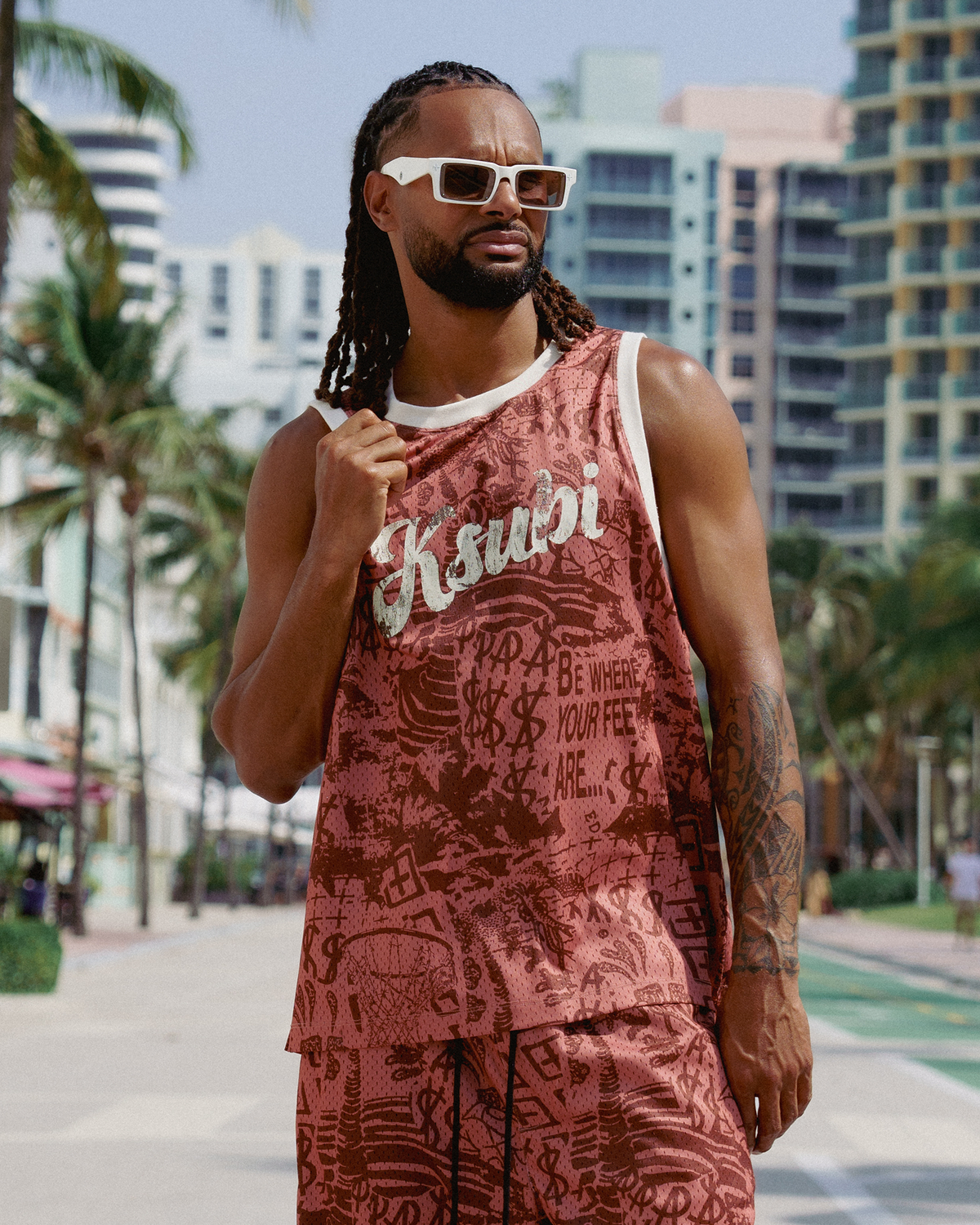 Mens Mills Ikon Jersey Multi Boxy Fashion Tops - Multi Colour