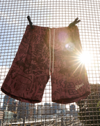 Mens Mills Ikon Short Multi Relaxed Walkshorts - Multi Colour