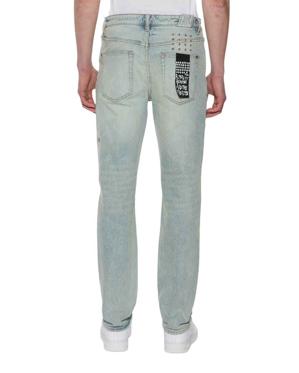 Mens Chitch Dune Etch Slim Denim Jeans - Denim