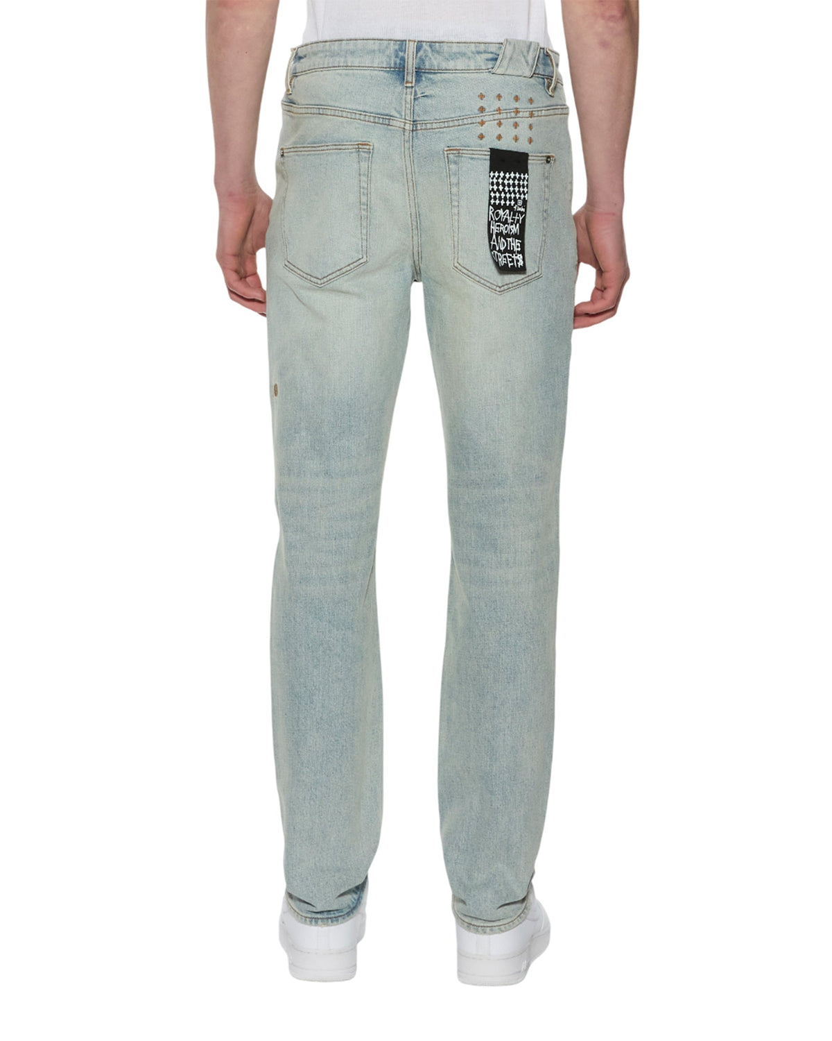 Mens Chitch Dune Etch Slim Denim Jeans - Denim