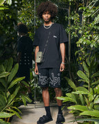 Mens All Day Biggie Ss Tee Jet Black Oversized Tees - Black