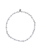 Barbed Wire Necklace Silver Jewellery - Silver