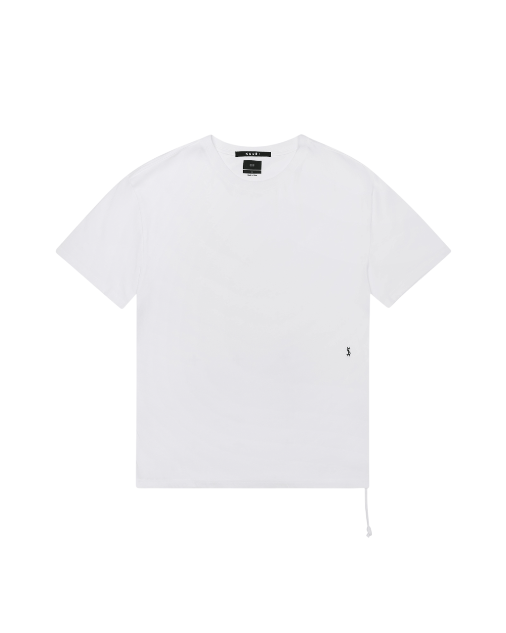 Mens 4 X 4 Biggie Ss Tee Optic White Oversized Tees - White